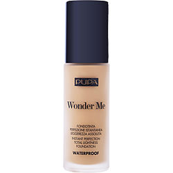 Pupa Wonder Me Instant Perfection Total Lightnees Foundation Waterproof - # 035 Medium Sand --30ml/1oz By Pupa