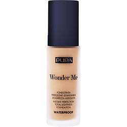 Pupa Wonder Me Instant Perfection Total Lightnees Foundation Waterproof - # 030 Medium Beige --30ml/1oz By Pupa