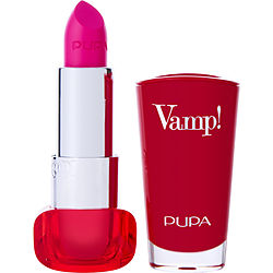 Pupa Vamp! Extreme Colour Lipstick With Plumping Treatment - # 203 Fuchsia Addicted --3.5g/0.12oz By Pupa