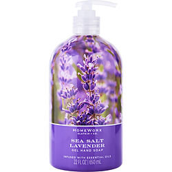 Homeworx Sea Salt Lavender By Slatkin + Co. Gel Hand Soap 22 Oz