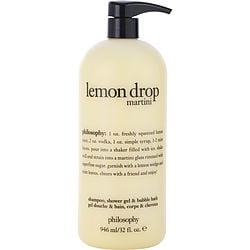 Lemon Drop Martini Shampoo, Shower Gel & Bubble Bath --946ml/32oz