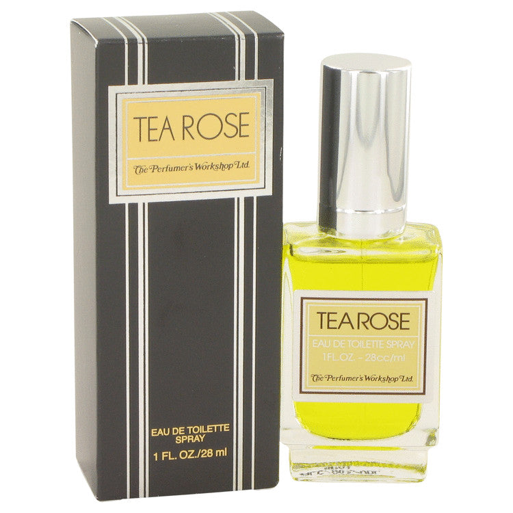 Tea Rose by Perfumers Workshop Eau De Toilette Spray 1 oz for Women