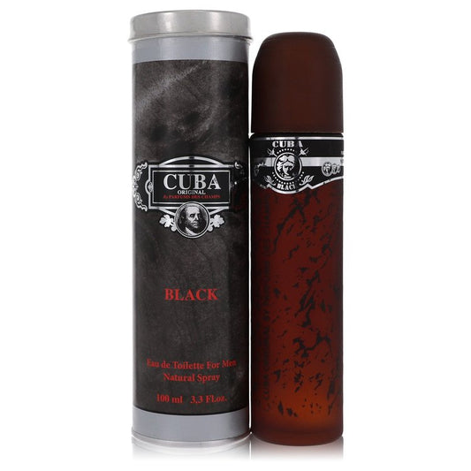 CUBA Black by Fragluxe Eau De Toilette Spray for Men