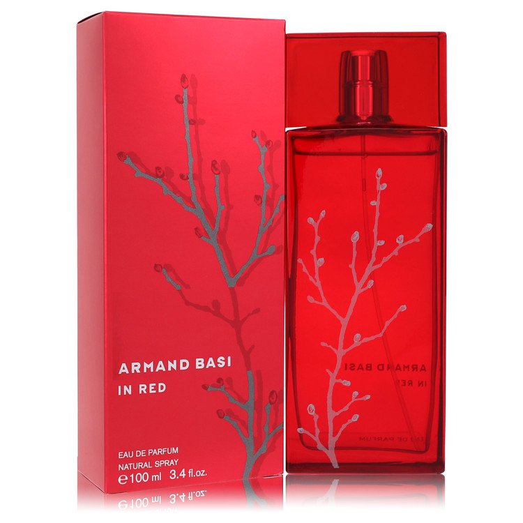 Armand Basi in Red by Armand Basi Eau De Parfum Spray 3.4 oz for Women