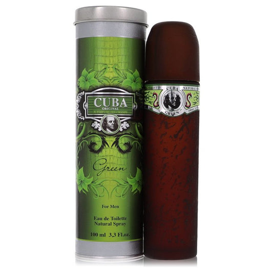 Cuba Green by Fragluxe Eau De Toilette Spray for Men