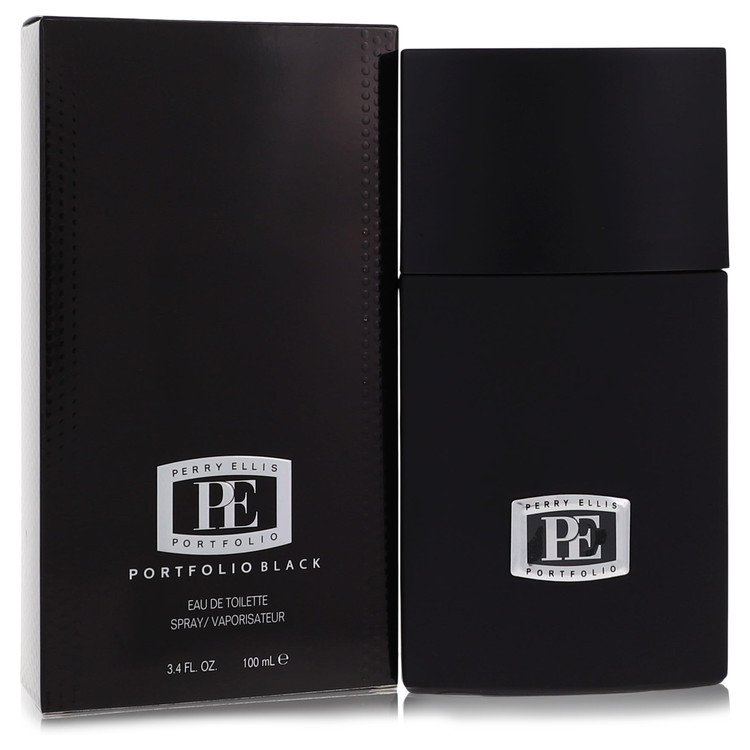 Portfolio Black by Perry Ellis Eau De Toilette Spray 3.4 oz for Men - UpExpressINC