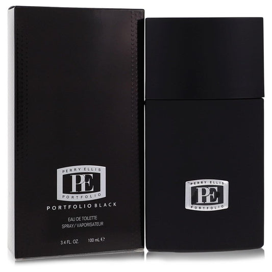 Portfolio Black by Perry Ellis Eau De Toilette Spray 3.4 oz for Men - UpExpressINC