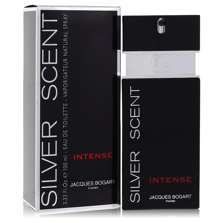Silver Scent Intense by Jacques Bogart Eau De Toilette Spray 3.33 oz for Men - UpExpressINC