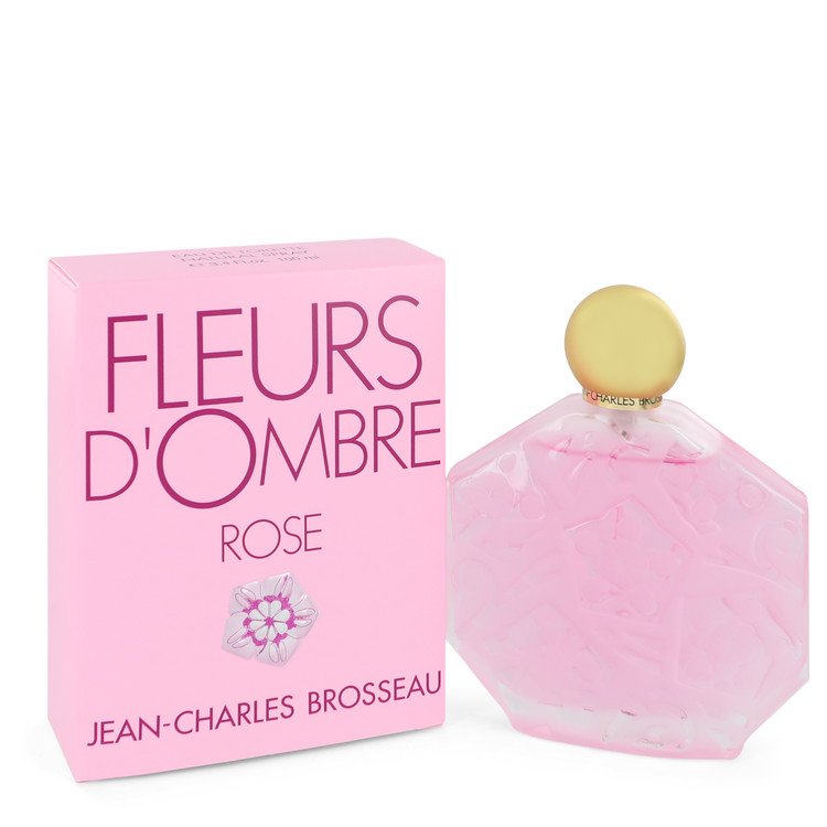 Fleurs D'Ombre Rose by Brosseau Eau De Toilette Spray 3.4 oz for Women