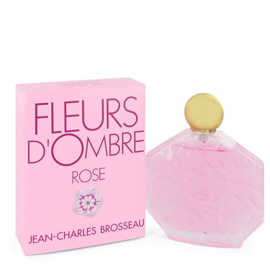 Fleurs D'Ombre Rose by Brosseau Eau De Toilette Spray 3.4 oz for Women