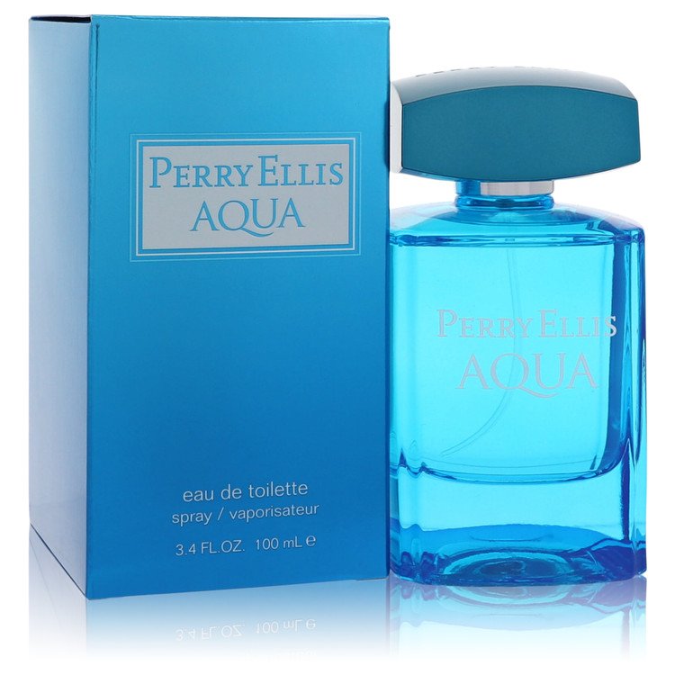 Perry Ellis Aqua by Perry Ellis Eau De Toilette Spray 3.4 oz for Men - UpExpressINC