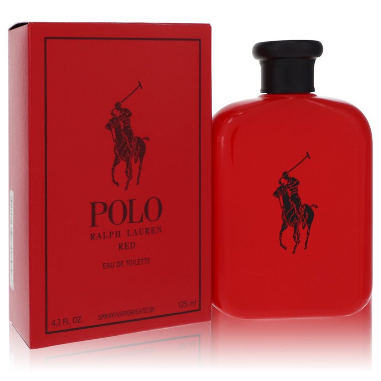 Polo Red by Ralph Lauren Eau De Toilette Spray for Men