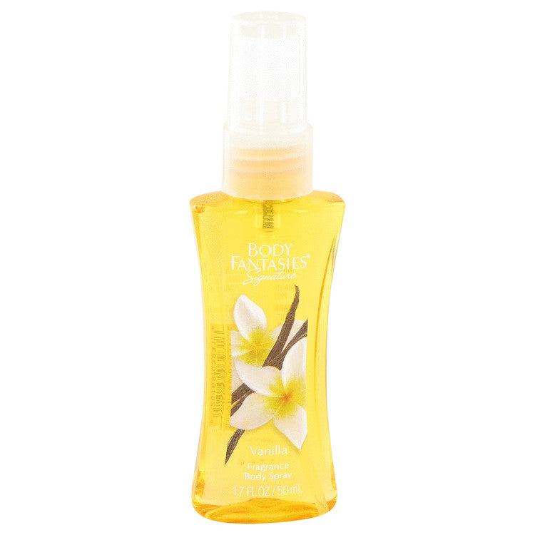 Body Fantasies Signature Vanilla Fantasy by Parfums De Coeur Body Spray 1.7 oz for Women