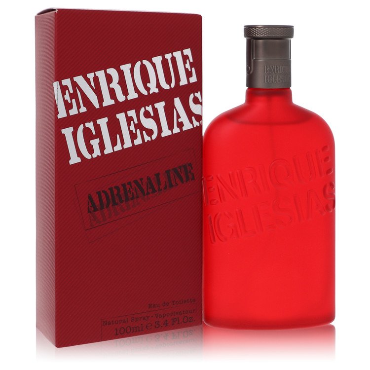 Adrenaline by Enrique Iglesias Eau De Toilette Spray 3.4 oz for Men