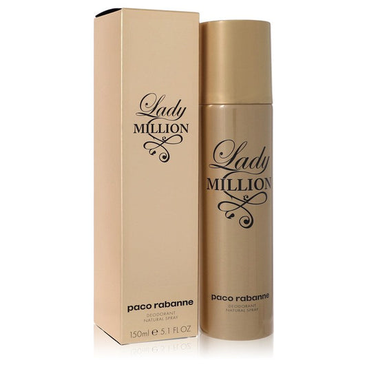 Lady Million by Paco Rabanne Deodorant Spray 5 oz for Women - UpExpressINC