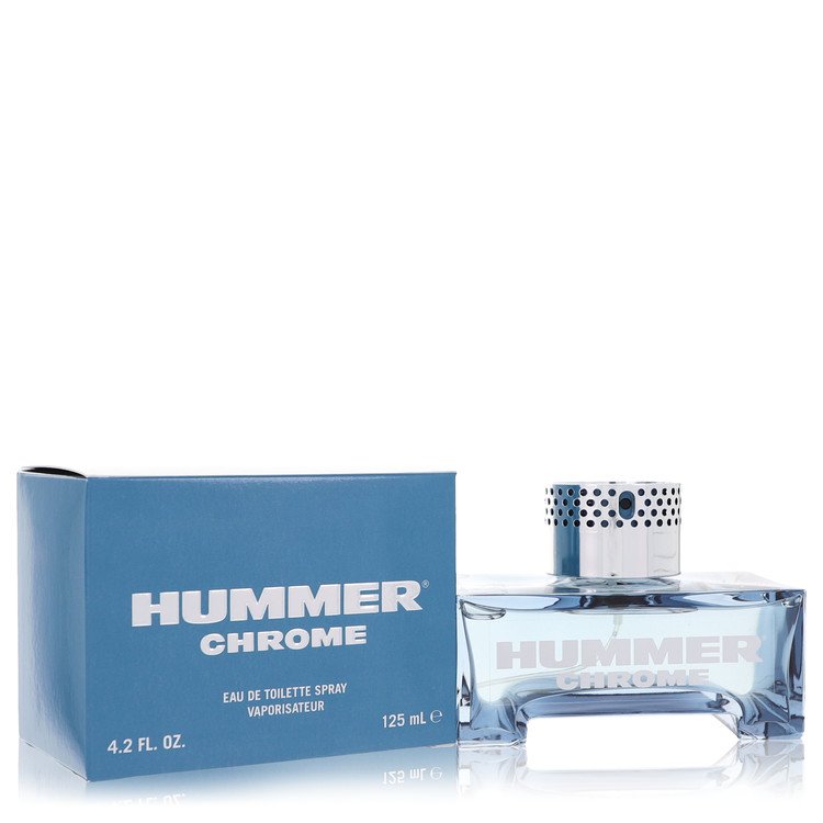 Hummer Chrome by Hummer Eau De Toilette Spray 4.2 oz for Men - UpExpressINC