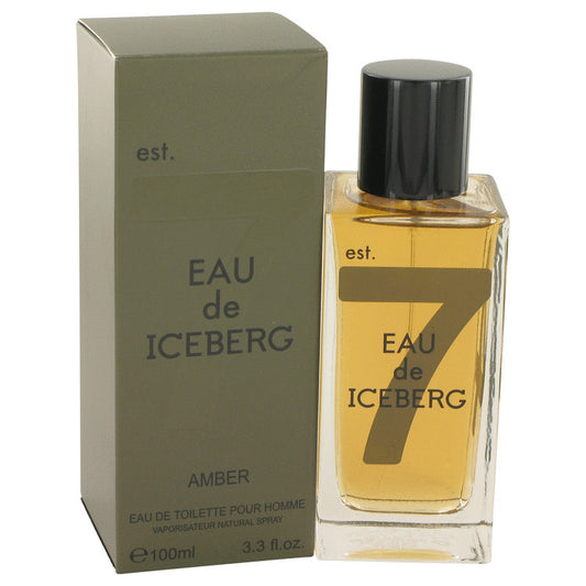 Eau De Iceberg Amber by Iceberg Eau De Toilette Spray 3.4 oz for Men - UpExpressINC