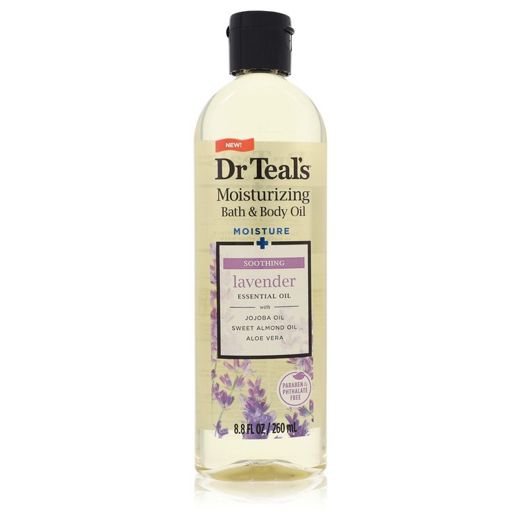 Dr Teal's Bath Oil Sooth & Sleep with Lavender by Dr Teal's Pure Epsom Salt Body Oil Sooth & Sleep with Lavender 8.8 oz for Women