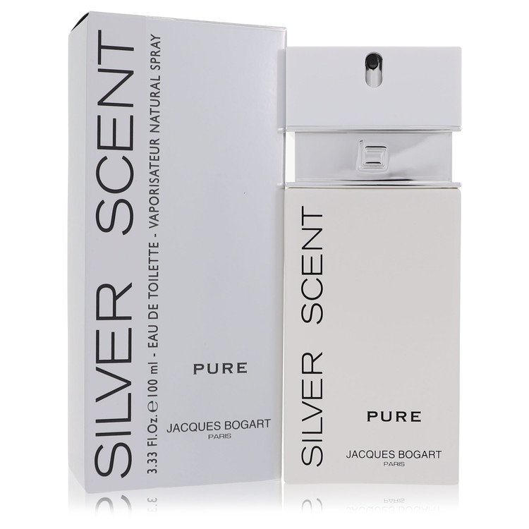 Silver Scent Pure by Jacques Bogart Eau De Toilette Spray 3.4 oz for Men - UpExpressINC