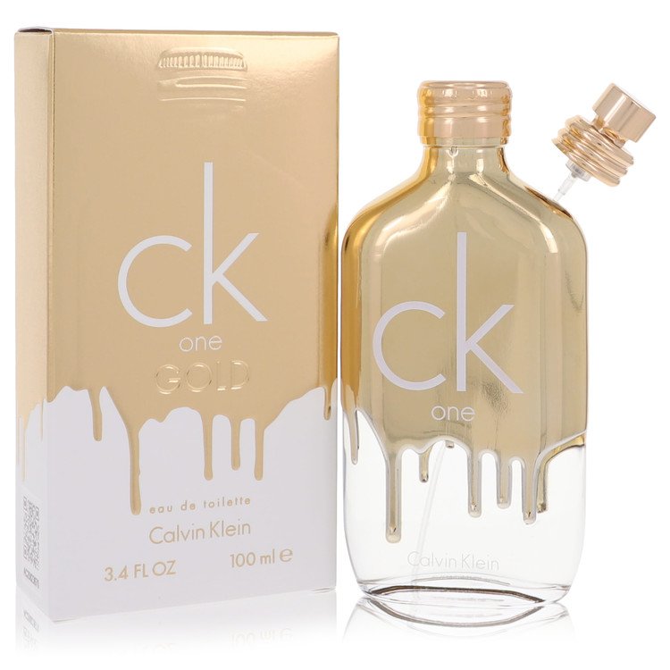 CK One Gold by Calvin Klein Eau De Toilette Spray (Unisex) 3.4 oz for Men - UpExpressINC