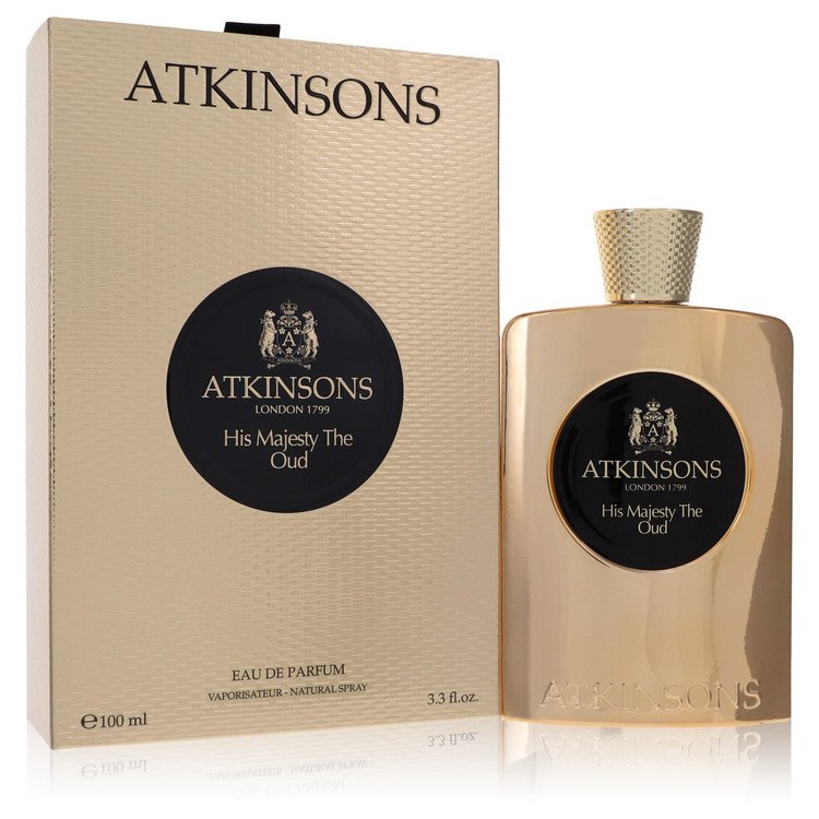 His Majesty The Oud by Atkinsons Eau De Parfum Spray 3.3 oz for Men - UpExpressINC