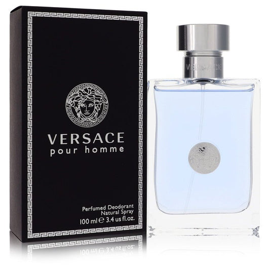 Versace Pour Homme by Versace Deodorant Spray 3.4 oz for Men - UpExpressINC