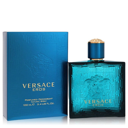 Versace Eros by Versace Deodorant Spray 3.4 oz for Men - UpExpressINC