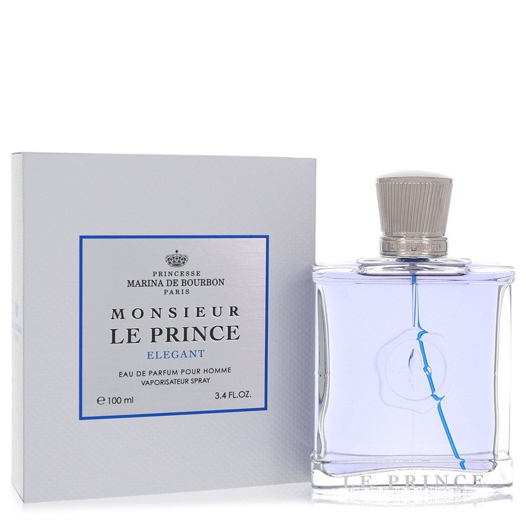 Monsieur Le Prince Elegant by Marina De Bourbon Eau De Parfum Spray 3.4 oz for Men - UpExpressINC