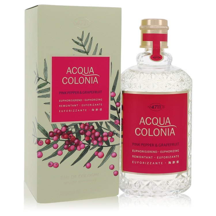 4711 Acqua Colonia Pink Pepper & Grapefruit by Maurer & Wirtz Eau De Cologne Spray 5.7 oz for Women