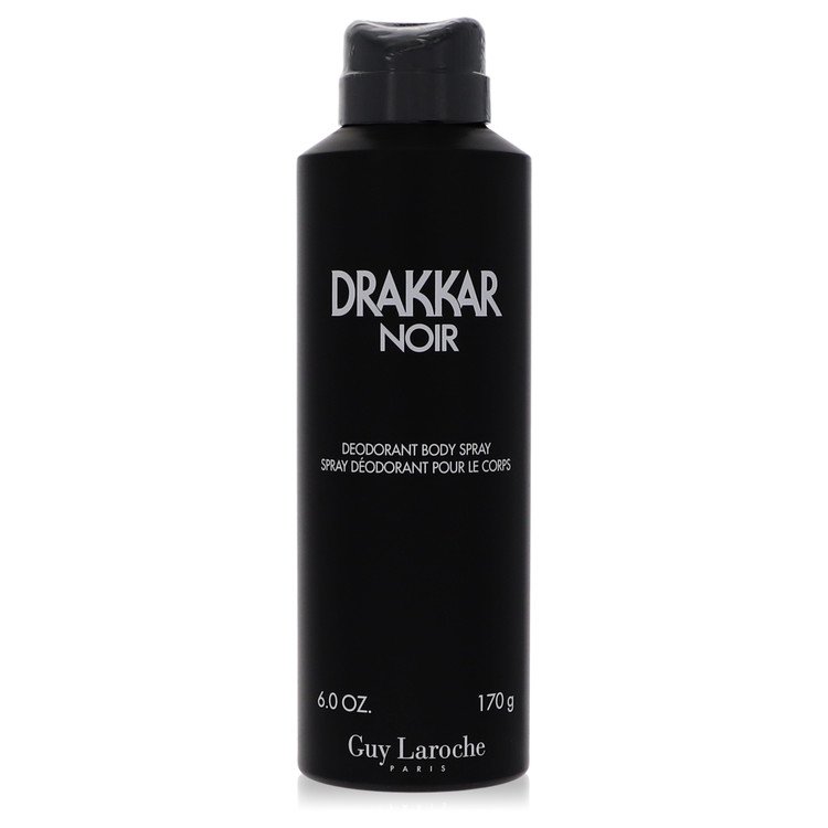 Drakkar Noir by Guy Laroche Deodorant Body Spray 5.8 oz for Men