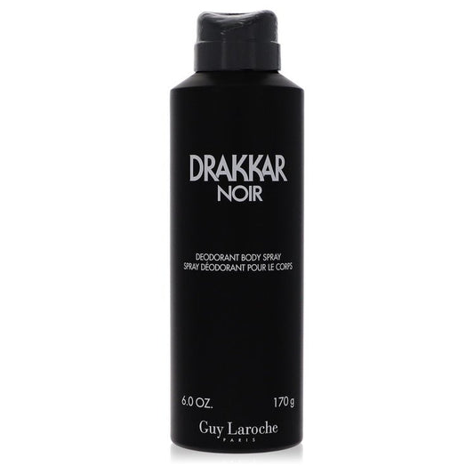 Drakkar Noir by Guy Laroche Deodorant Body Spray 5.8 oz for Men