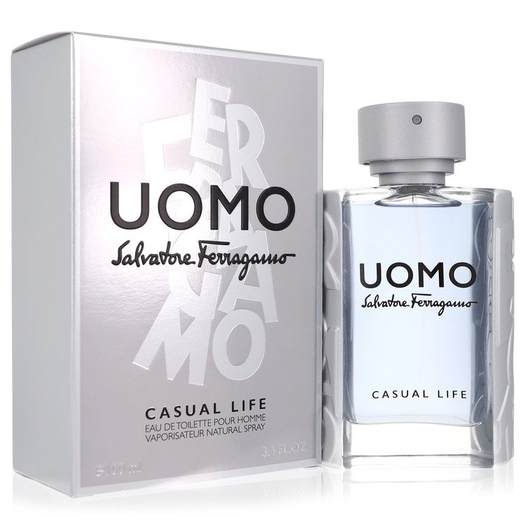 Salvatore Ferragamo Uomo Casual Life by Salvatore Ferragamo Eau De Toilette Spray for Men - UpExpressINC