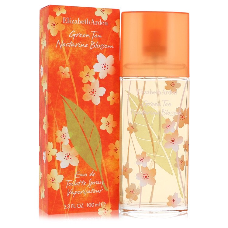 Green Tea Nectarine Blossom by Elizabeth Arden Eau De Toilette Spray 3.3 oz for Women - UpExpressINC