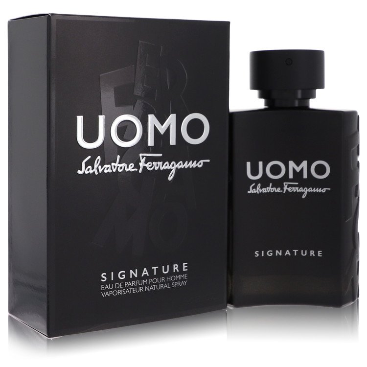 Salvatore Ferragamo Uomo Signature by Salvatore Ferragamo Eau De Parfum Spray 3.4 oz for Men - UpExpressINC