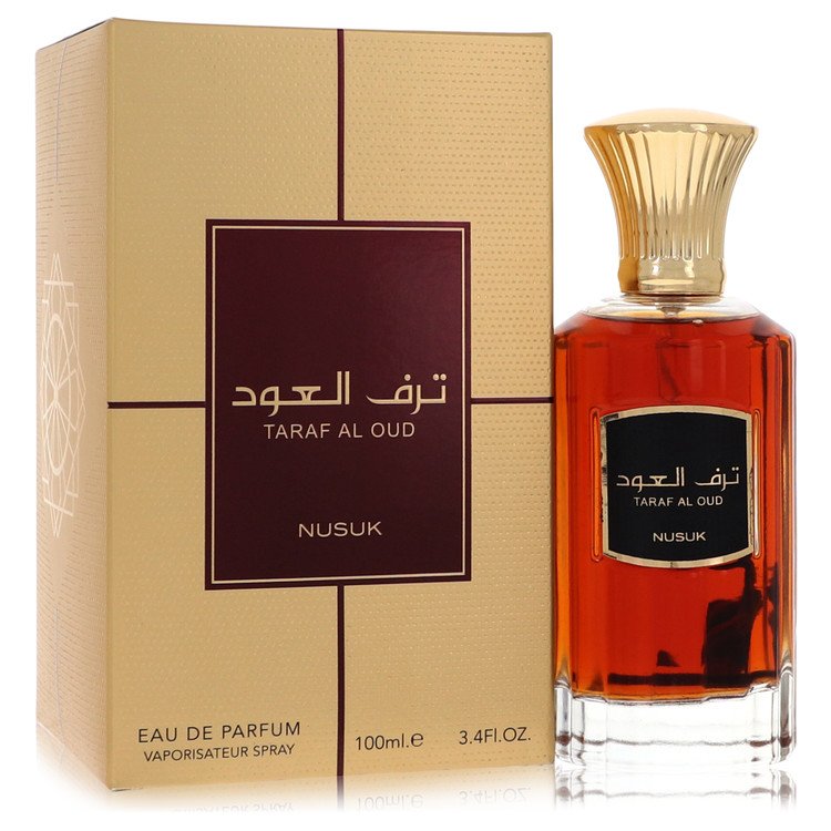 Taraf Al Oud by Nusuk Eau De Parfum Spray (Unisex) 3.4 oz for Men