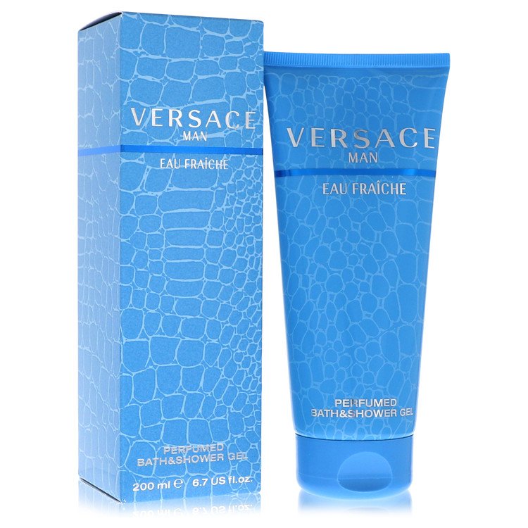 Versace Man by Versace Eau Fraiche Shower Gel   6.7 oz  for Men - UpExpressINC
