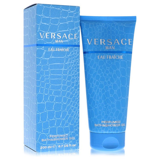Versace Man by Versace Eau Fraiche Shower Gel   6.7 oz  for Men - UpExpressINC
