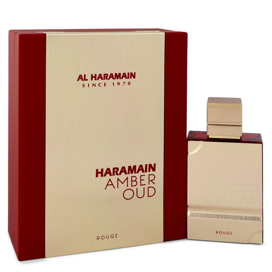 Al Haramain Amber Oud Rouge by Al Haramain Eau De Parfum Spray 2 oz for Men - UpExpressINC