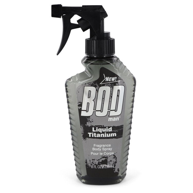 Bod Man Liquid Titanium by Parfums De Coeur Fragrance Body Spray 8 oz for Men - UpExpressINC