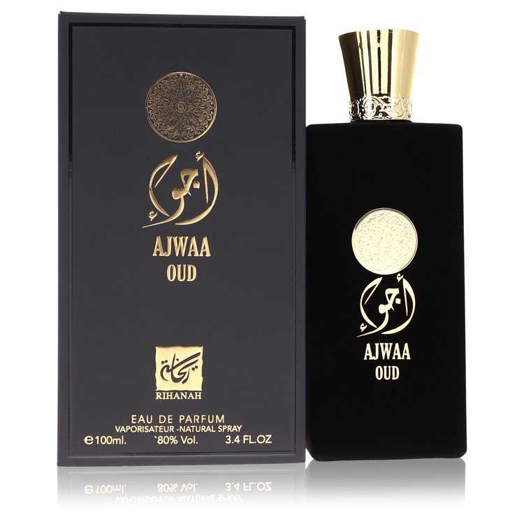 Ajwaa Oud by Rihanah Eau De Parfum Spray 3.4 oz for Men - UpExpressINC