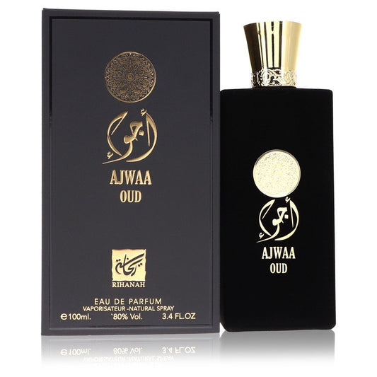 Ajwaa Oud by Rihanah Eau De Parfum Spray 3.4 oz for Men - UpExpressINC
