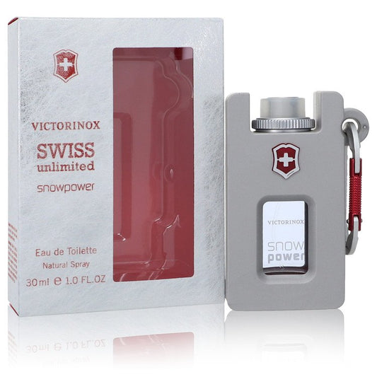 Swiss Unlimited Snowpower by Swiss Army Eau De Toilette Spray 1 oz for Men - UpExpressINC