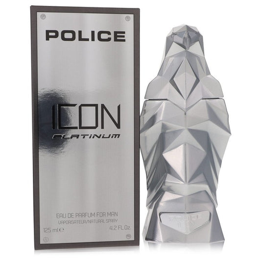 Police Icon Platinum by Police Colognes Eau De Parfum Spray 4.2 oz for Men - UpExpressINC