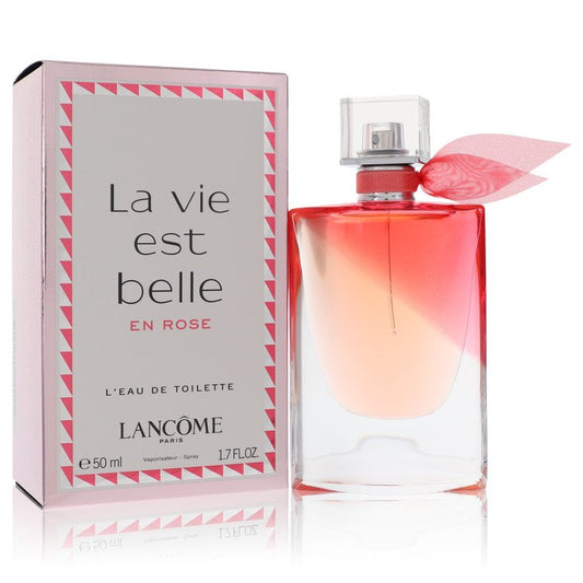 La Vie Est Belle En Rose by Lancome L'eau De Toilette Spray oz for Women