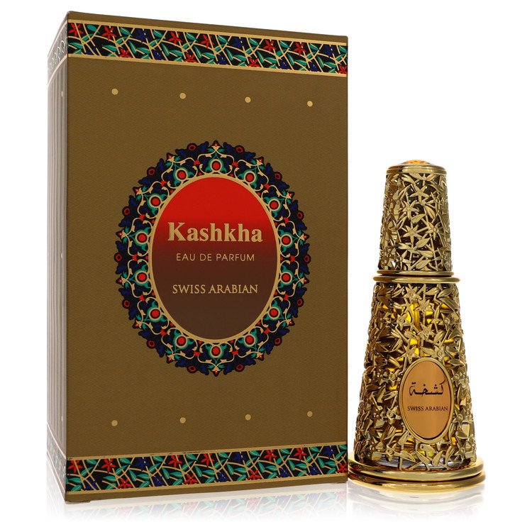 Swiss Arabian Kashkha by Swiss Arabian Eau De Parfum Spray (Unisex) 1.7 oz for Men - UpExpressINC