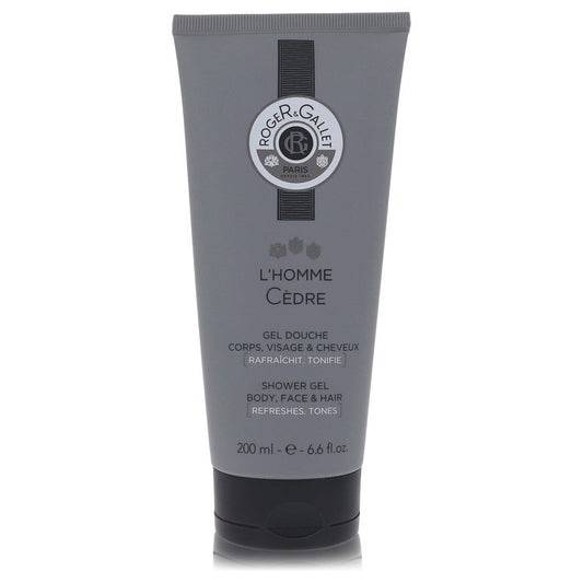 Roger & Gallet L'Homme Cedre by Roger & Gallet Shower Gel 6.6 oz for Men
