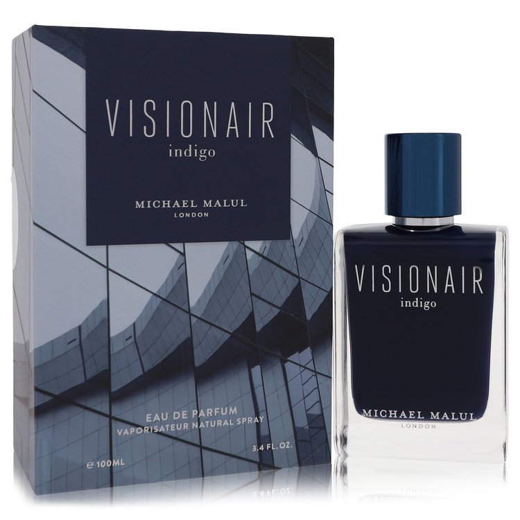 Visionair Indigo by Michael Malul Eau De Parfum Spray 3.4 oz for Men - UpExpressINC