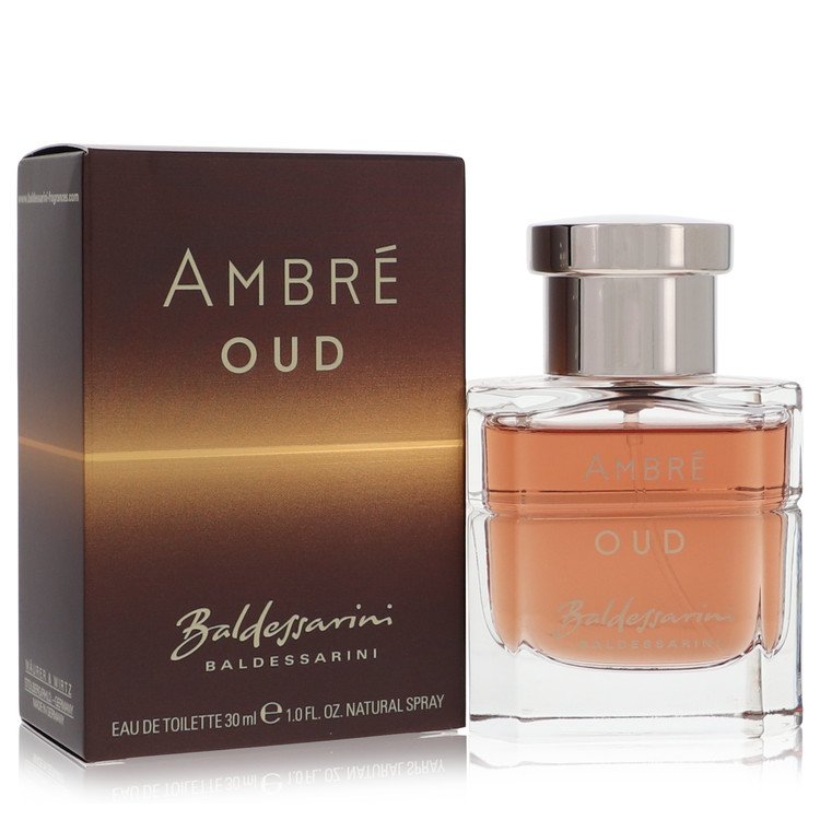 Baldessarini Ambre Oud by Hugo Boss Eau De Toilette Spray 1.0 oz for Men - UpExpressINC