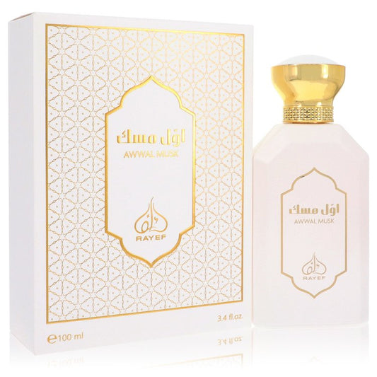 Rayef Awwal Musk by Rayef Eau De Parfum Spray 3.4 oz for Men - UpExpressINC