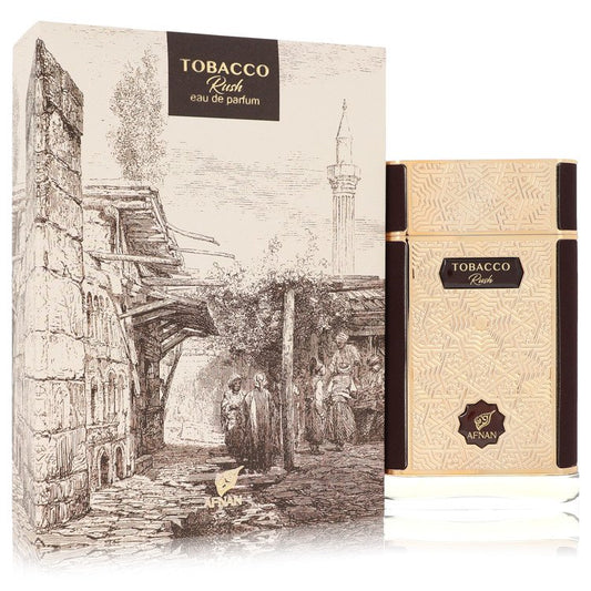 Afnan Tobacco Rush by Afnan Eau De Parfum Spray 2.7 oz for Men - UpExpressINC
